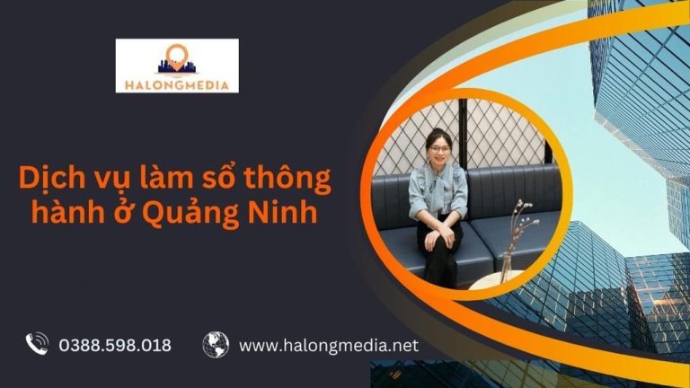 Dịch vụ làm sổ thông hành ở Quảng Ninh, Móng Cái