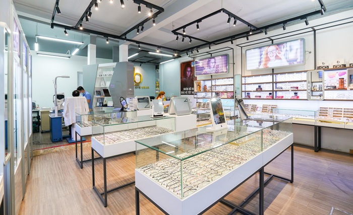 tiệm mắt kính ở Móng Cái