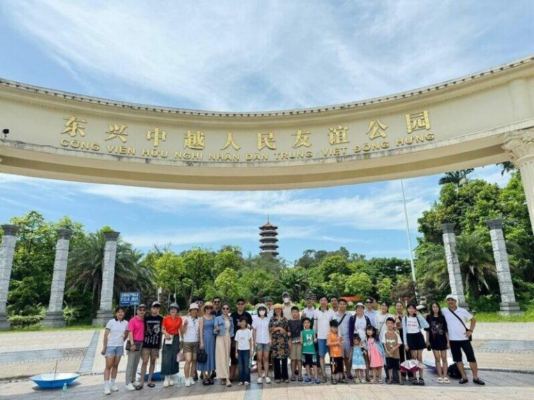 Công viên Hữu nghị Việt – Trung: Điểm ấn tượng Đông Hưng
