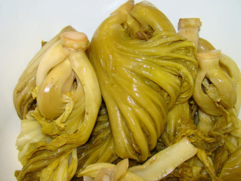 Dưa chua úp thảm Tiên Yên – Món ăn ngon, cách làm lạ