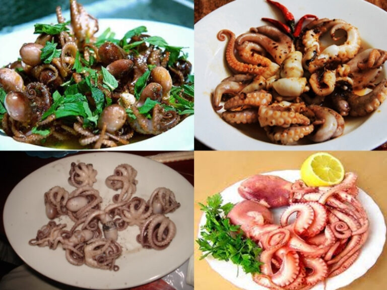 Ruốc lỗ Hoành Bồ – Bạch tuộc chân dài ăn siêu ngon