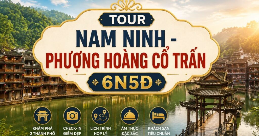 Tour Nam Ninh – Phượng Hoàng Cổ Trấn 6N5Đ