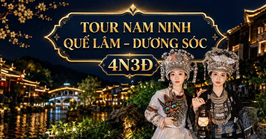 Tour Nam Ninh – Quế Lâm – Dương Sóc 4N3Đ