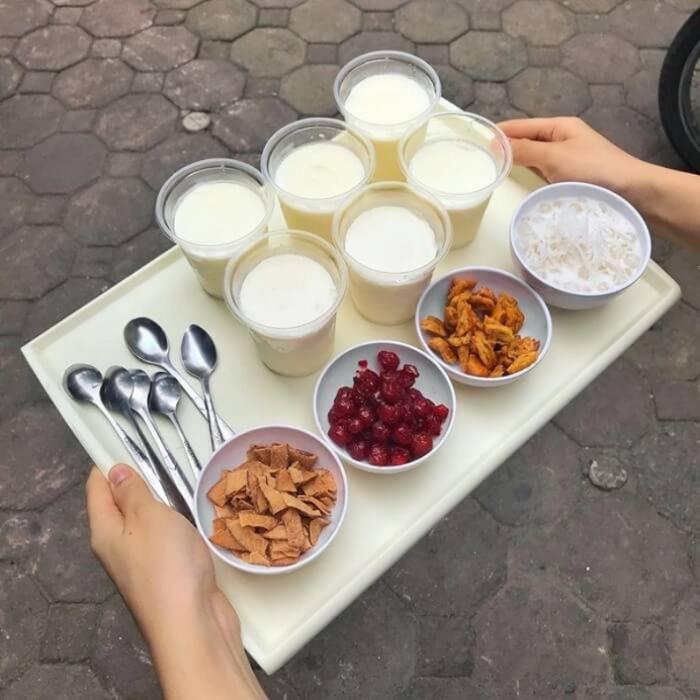 Sữa chua cô Cương: Hương vị tuổi thơ khó quên 4 sua chua co cuong 3