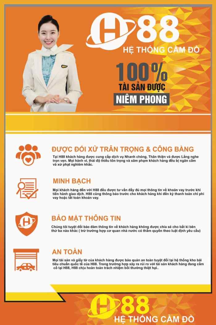 Top 5 tiệm cầm đồ ở Quảng Ninh lãi suất thấp, uy tín 4 Cầm đồ H88
