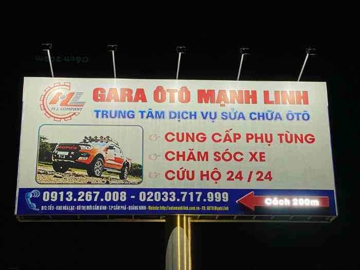 5 Đơn vị cứu hộ ô tô Quảng Ninh nhanh chóng, giá tốt 3 Gara Mạnh Linh - Cứu hộ ô tô Quảng Ninh