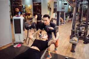 phòng gym ở Móng Cái