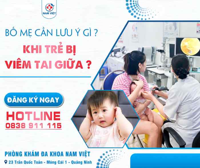 Khoa Tai Mũi Họng Phòng khám Nam Việt