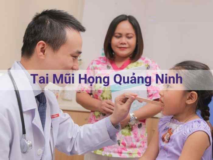 Phòng khám tai mũi họng ở Quảng Ninh
