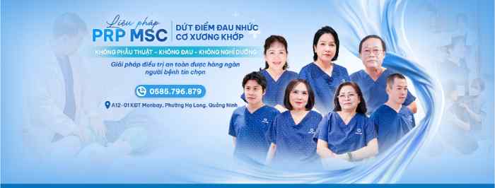 4 Phòng khám xương khớp Quảng Ninh chữa tốt, uy tín 1 MSC - Phòng khám xương khớp Quảng Ninh