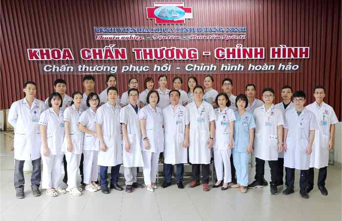 4 Phòng khám xương khớp Quảng Ninh chữa tốt, uy tín 3 Khoa xương khớp - Bệnh viện Đa khoa tỉnh Quảng Ninh