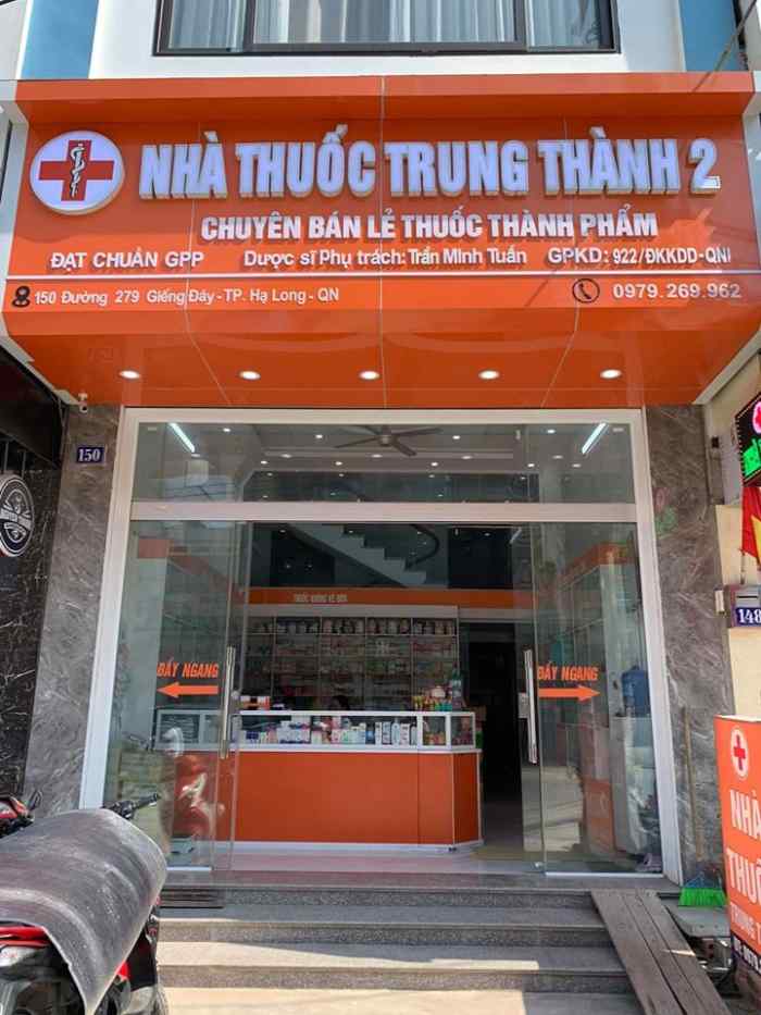 Nhà thuốc Trung Thành - tiệm thuốc tây ở Hạ Long 