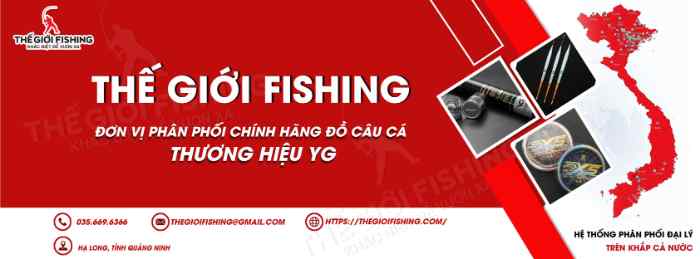 3 Cửa hàng bán đồ câu cá ở Hạ Long auth, giá tốt 3 Thế Giới Fishing - Bán đồ câu cá ở Hạ Long