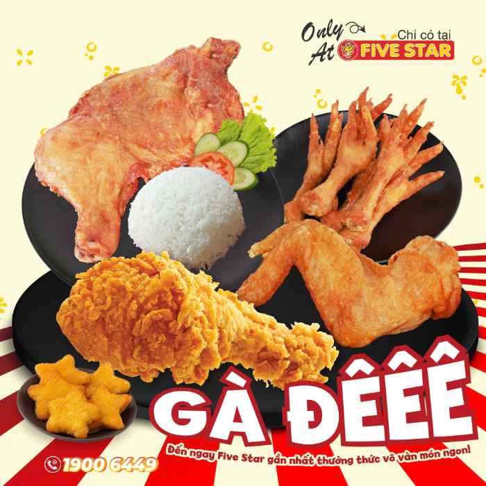 Top 4 quán bán gà rán ở Đông Triều ăn là ghiền 1 Gà Rán CP Five Star - Mễ Xá 2