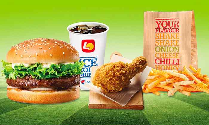 Lotteria - Tiệm gà rán ở Móng Cái