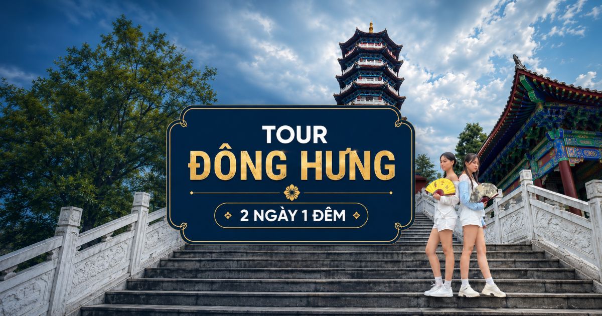 Tour Đông Hưng 2 ngày 1 đêm